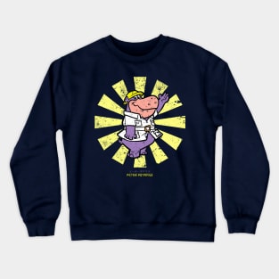 Peter Potamus Retro Japanese Crewneck Sweatshirt